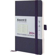Щотижневик 2024 Partner Soft Skin, 125*195, синій